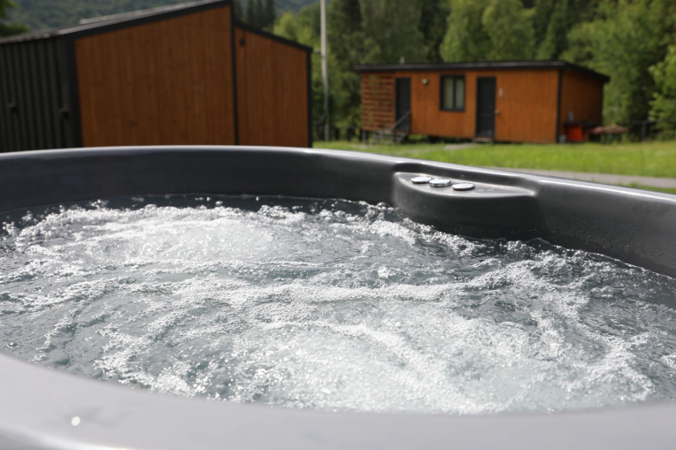 Fiberglass Spa Installation